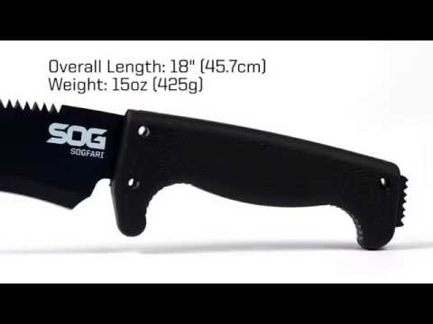 Огляд на мачете SOG Kukri Machete