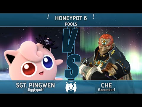 Honeypot 6  Pools - Sgt. Pingwen (Jigglypuff) Vs. Che (Ganondorf)