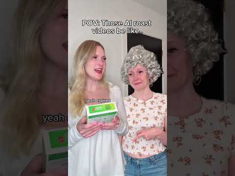 #pov Those AI roast videos be like.. #skit #funny