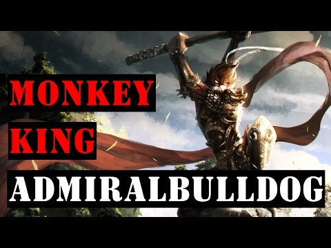 AdmiralBulldog MONKEY KING + 4 SUPPORTS - Dota 2 Gameplay