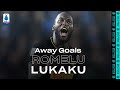 ROMELU LUKAKU EVERY SERIE A TIM AWAY GOAL A EUROPEAN RECORD