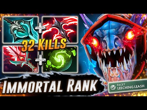 Slark Water Monster 32 Kills Immortal Rank - Dota 2 Highlights & Guides TV