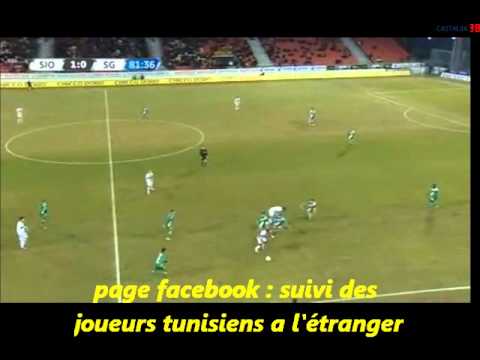 Le 16/02/2013 Oussema Darragi signe son retour contre saint gall