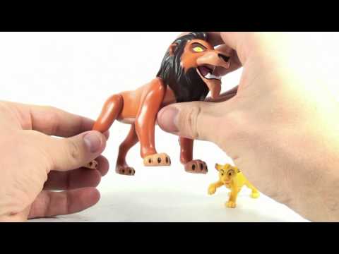Video Review of The Lion King, Scar and young Simba (Walmart Exclusive)