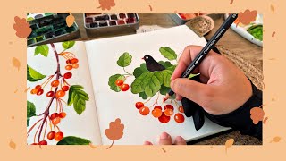 Finding Inspiration + Watercolor Process