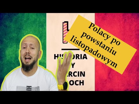 Grade 7 - Poles after the November Uprising. Were the repressions so severe that they had to flee?