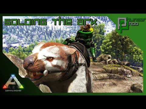 SOLOING THE ARK Live! w/ Phlinger Phoo! Argent Breeding and Loot runs!