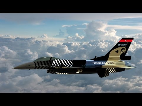 TURKISH AIR FORCE F16  ''ÖLÜRÜM TÜRKİYEM''