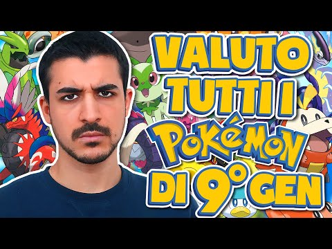 Valuto TUTTI i Pokemon di 9° GENERAZIONE!
