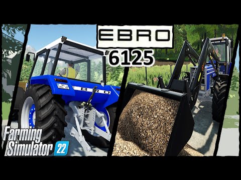 Farming Simulator 22 Mods in Action `| Ebro 6125 Medium Tractor