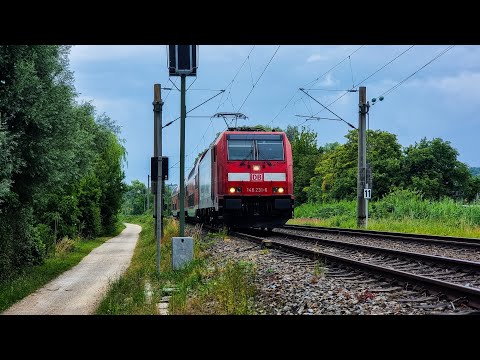Führerstandsmitfahrt | Freiburg➡️via Offenburg➡️Konstanz | Überführungsfahrt | BR146.2 + Stwg BA 766