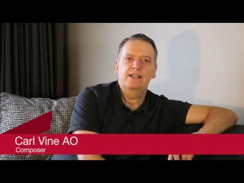 Carl Vine’s advice to emerging composers