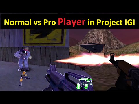 Normal vs Pro Player in IGI. Project IGI 1 in 2024. #gaming  #igi #2024