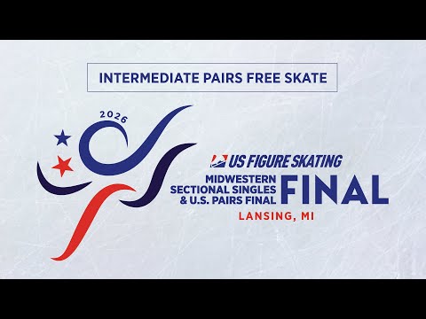Intermediate Pairs Free Skate | 2026 Midwestern Sectional Pairs Final