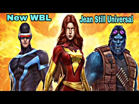 Jean Still Universal & New WBL Added On Mutant Update - Marvel Future Fight