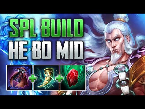 THIS SPL HE BO BUILD IS OP! He Bo Mid Gameplay (SMITE Conquest)