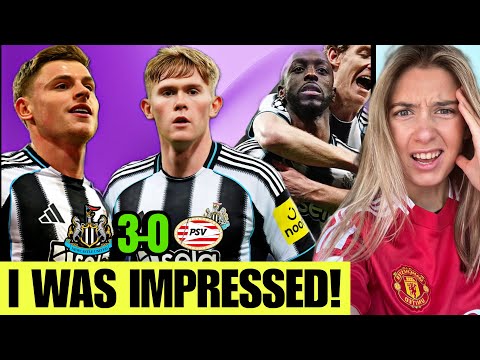 Wissa Fantastic! I’ve Got Something To Say On Barnes & Lewis Hall! Newcastle 3-0 PSV Reaction