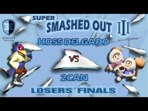 Super Smashed Out Melee 3 - Hoss Delgado Vs. 2can  - Losers Finals