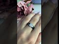 Серебряное кольцо с керамикой