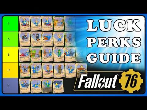Fallout 76 Luck Perks Tier List: Perkopedia Guide (2026)