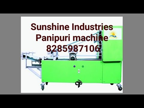 Table Top Pani Puri Machine