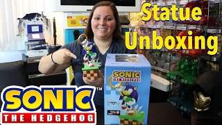 Sonic the Hedgehog Statue Unboxing (Diamond Select Toys - GameStop Exclusive) Sega Statue