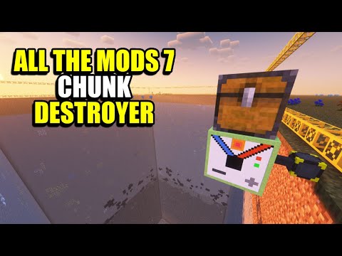 DEWSTREAM - Ep82 Chunk Destroyer - Minecraft All The Mods 7 Modpack