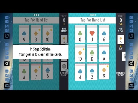 Sage Solitaire (HD GamePlay)