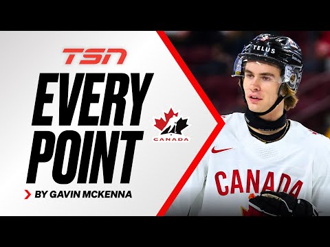 EVERY GAVIN MCKENNA POINT FROM THE 2026 WORLD JUNIORS
