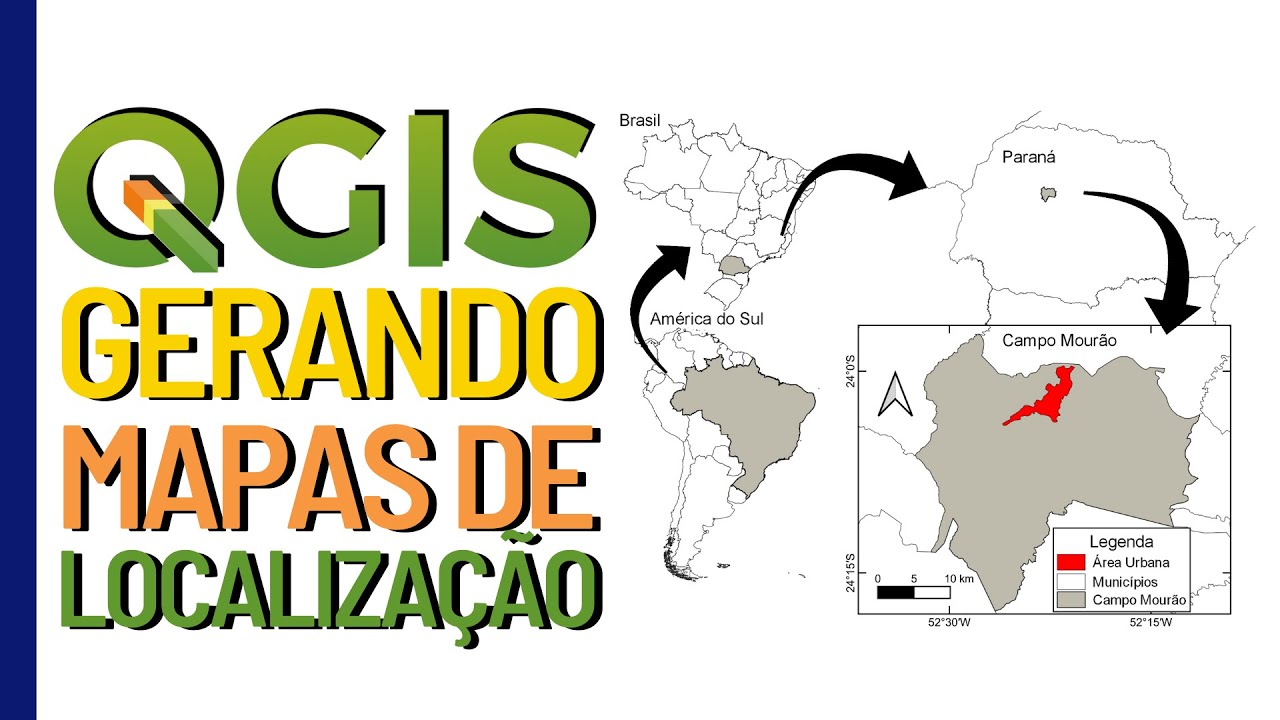QGIS: Mapa de localização