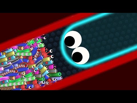 Slither.io Tiny Snake Trolling Giant Noob Snakes - Epic Slitherio Gameplay #slithersnake #games