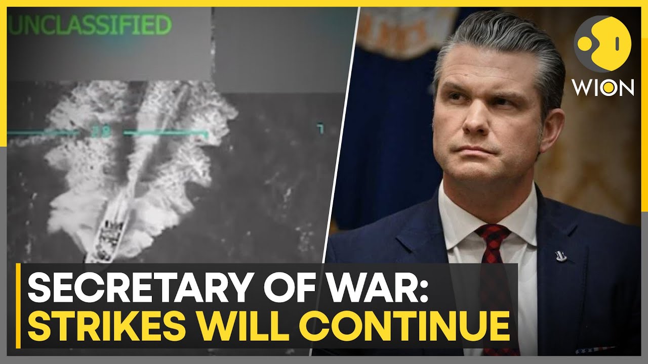 US-Venezuela Tensions: Hegseth Non-Committal on Releasing Video of Second Strike | WION News