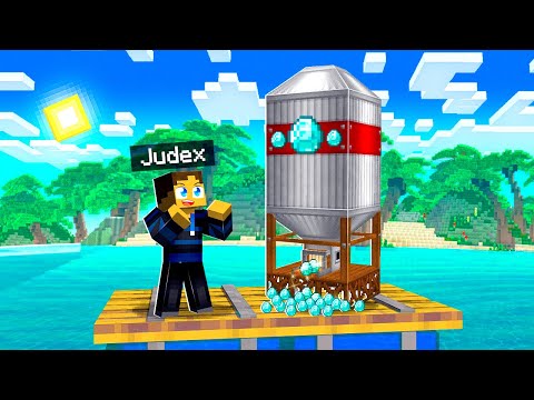 Jeg Bygger En DIAMANT FARM! - Minecraft Raft #13