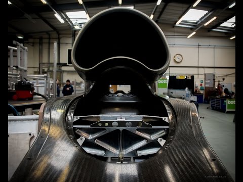 1000mph car: Take a tour behind the scenes at Bloodhound SSC HQ in Bristol