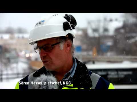 Vägarbeten på Stockholmsvägen