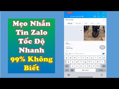 Cách Tăng Tốc Nhắn Tin Zalo Cho Khách Hàng Mà 99% Người Dùng Zalo Không Muốn Bạn Biết - Mẹo Zalo Hay