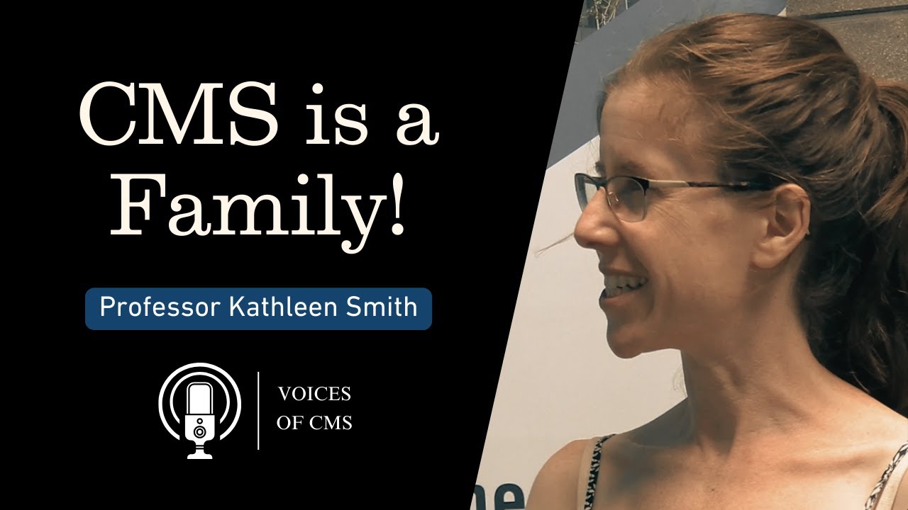 Voices of CMS Ep 2 - Professor Kathleen Smith - YouTube