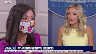 THIS MOMENT: Kayleigh McEnany Takes Back Control Of Briefing