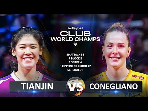 Gold Medal Match - Club World Championship 2024 | Tianjin vs Conegliano