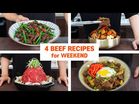 4 Easy BEEF Dinner Recipes for this Holiday Season