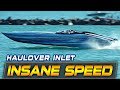 SERIOUS RAW POWER THROUGH HAULOVER INLET SICK HP IN 4K BOAT ZONE