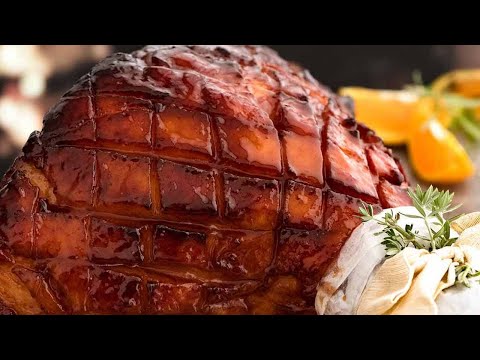 Maple Glazed Ham - BEST Ham Glaze ever!