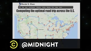 Tourist Trapped - Alice Wetterlund, Ricky Velez, Jesse Joyce - @midnight with Chris Hardwick