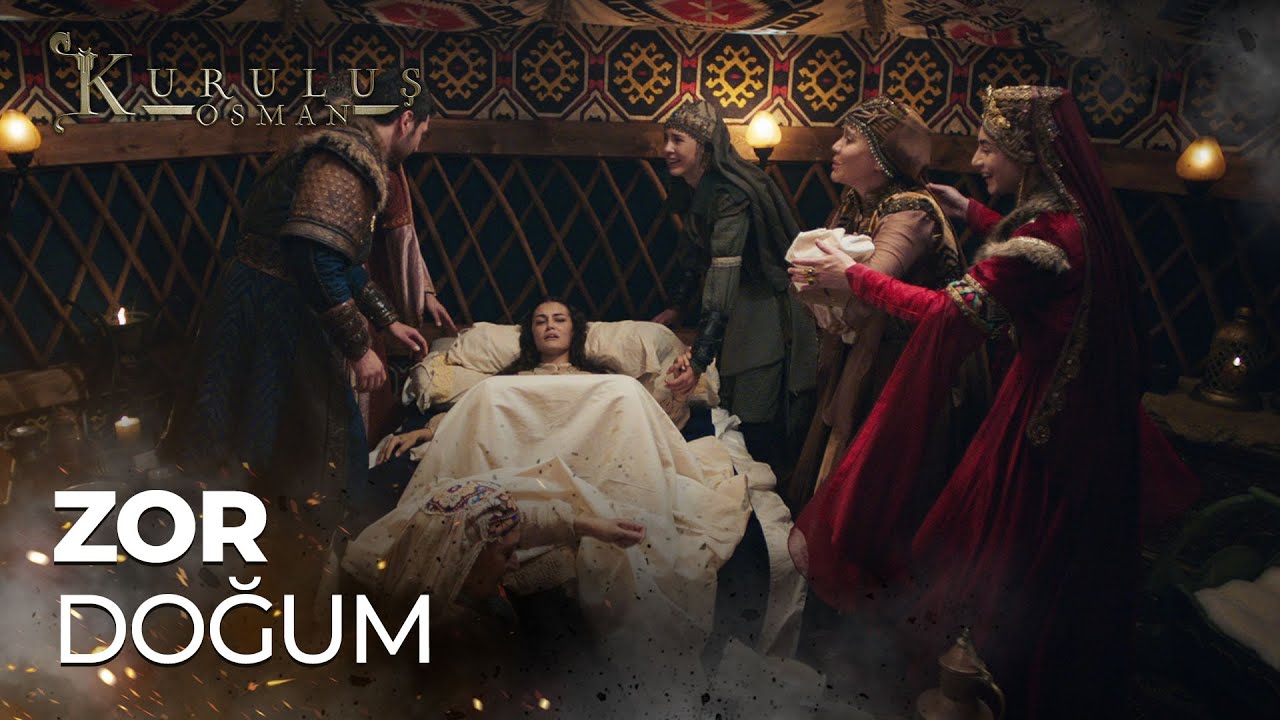 Gonca Hatun'un zorlu doğumu  - Kuruluş Osman