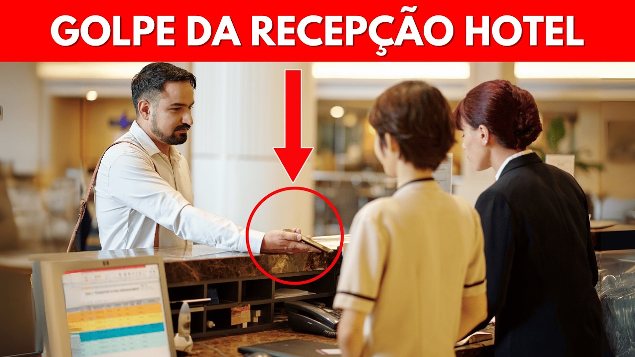 NOVOS GOLPES que BRASILEIROS ESTÃO CAINDO no HOTEL - GUIA COMPLETO PARA EVITAR