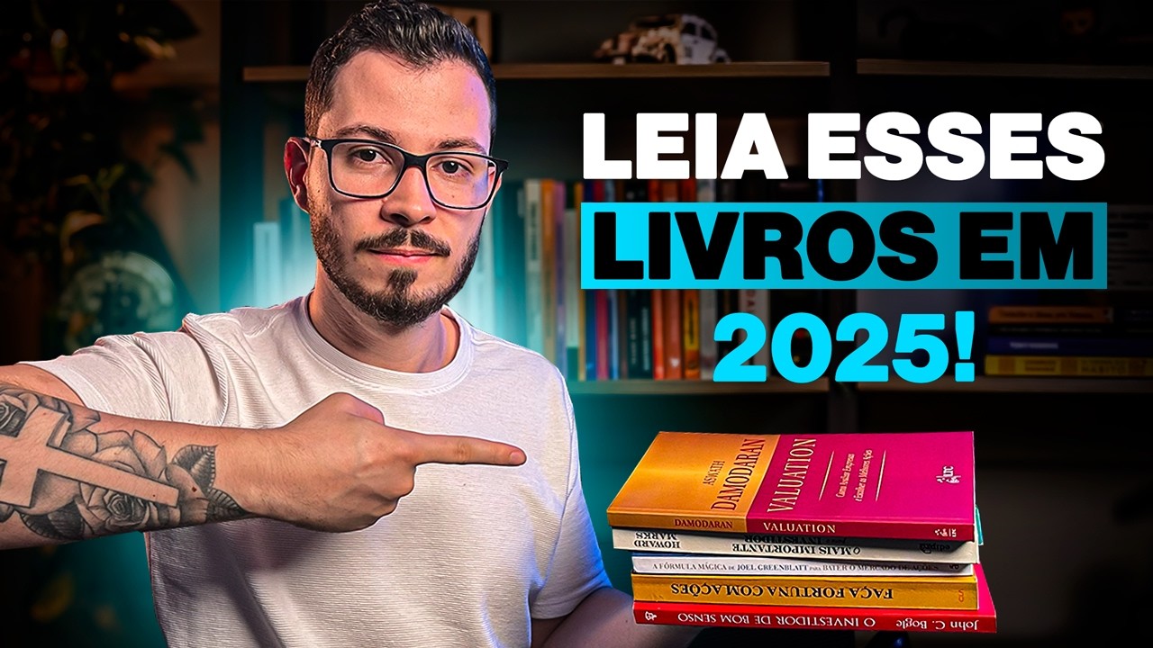 5 Livros que Vão Mudar Sua Vida em 2025! Duvido que você tenha lido