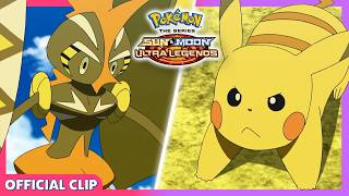 Download lagu Pikachu vs. Tapu Koko! 💥 | Pokémon the Series: Sun & Moon—Ultra Legends |  Clip mp3