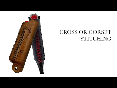 HOW TO... Cross or Corset Stitching