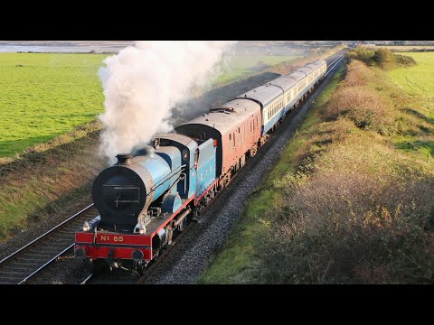 Rpsi 85 'Merlin' on the "Haunted Express" Railtour - 26th October 2019