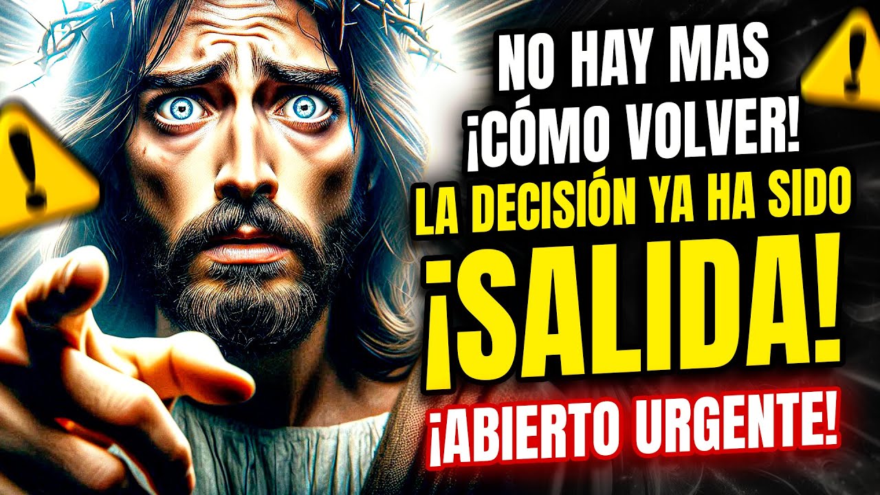 ⚠️¡URGENTE! DIOS EXCLAMA: HIJO QUERIDO, AQUÍ ESTÁ LA RESPUESTA QUE TANTO ME HAS PEDIDO! ÁBRELO AHORA